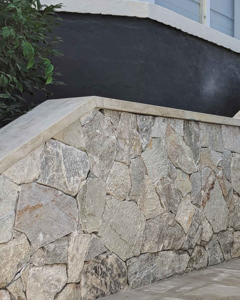 Mollymook_Rock Retaining Wall